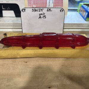 #5709 Glo-Brite Stop & Tail Lamp Lens Pass. R.H. 5949870 NORS 1959 Chevy Pass RH