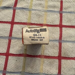 62-64 FORD FAIRLANE COMET MUSTANG NOS MOTORCRAFT GENERATOR BRUSHES C1AZ-10069-A
