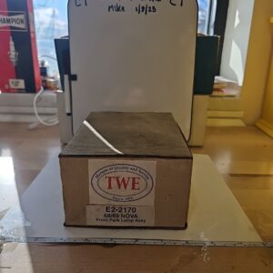 68-69 Nova Park Lamp Assembly, LH or RH