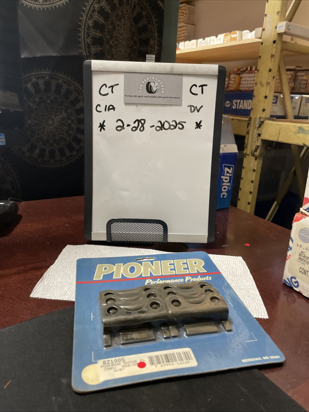 821005 Pioneer Automotive Engine Pushrod Guide Plate