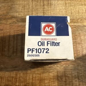 AC DELCO DURAGUARD OIL FILTER PF1072 GM PT # 25012305 BUICK CHEVY OLDS