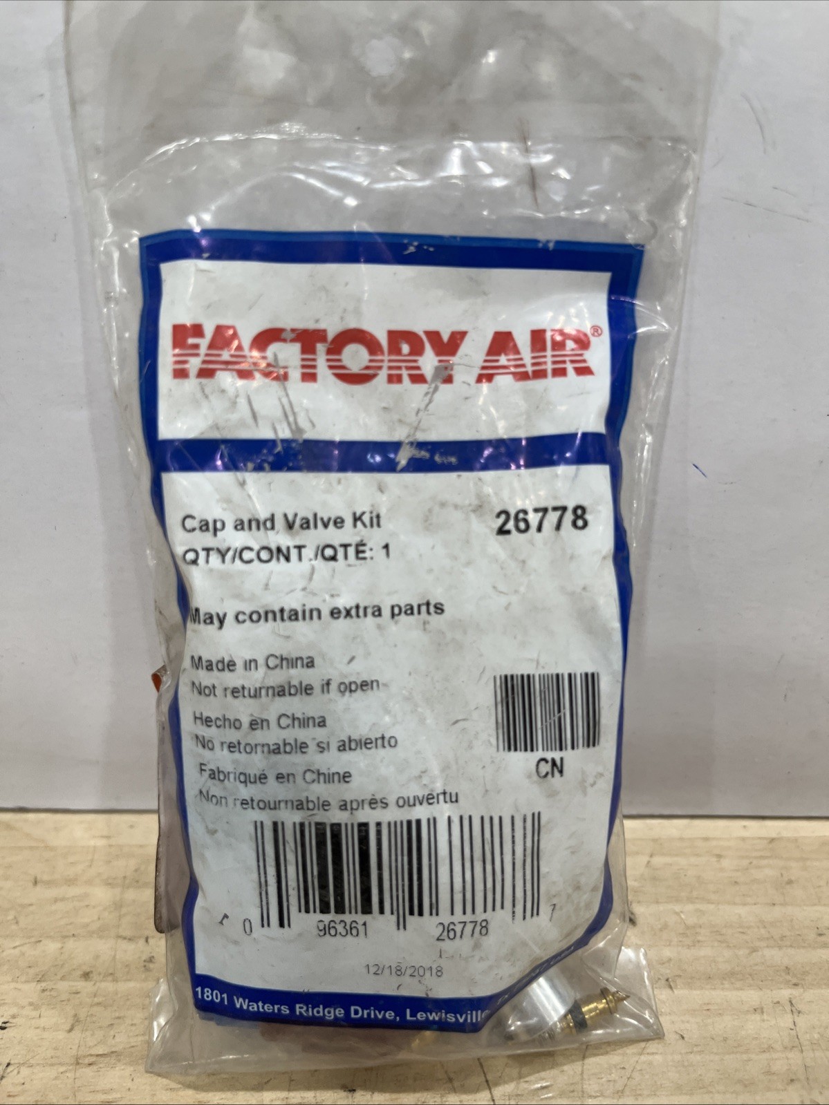 A/C System Valve Core and Cap Kit-AC System Seal Kit Factory Air/4 Seasons 26778 - Image 3