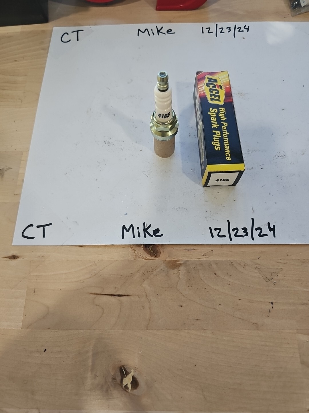 ACCEL 0416S HP Copper Spark Plug - Shorty