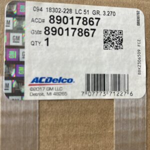 ACDelco 89017867 Engine Intake Manifold Gasket GM 89017867