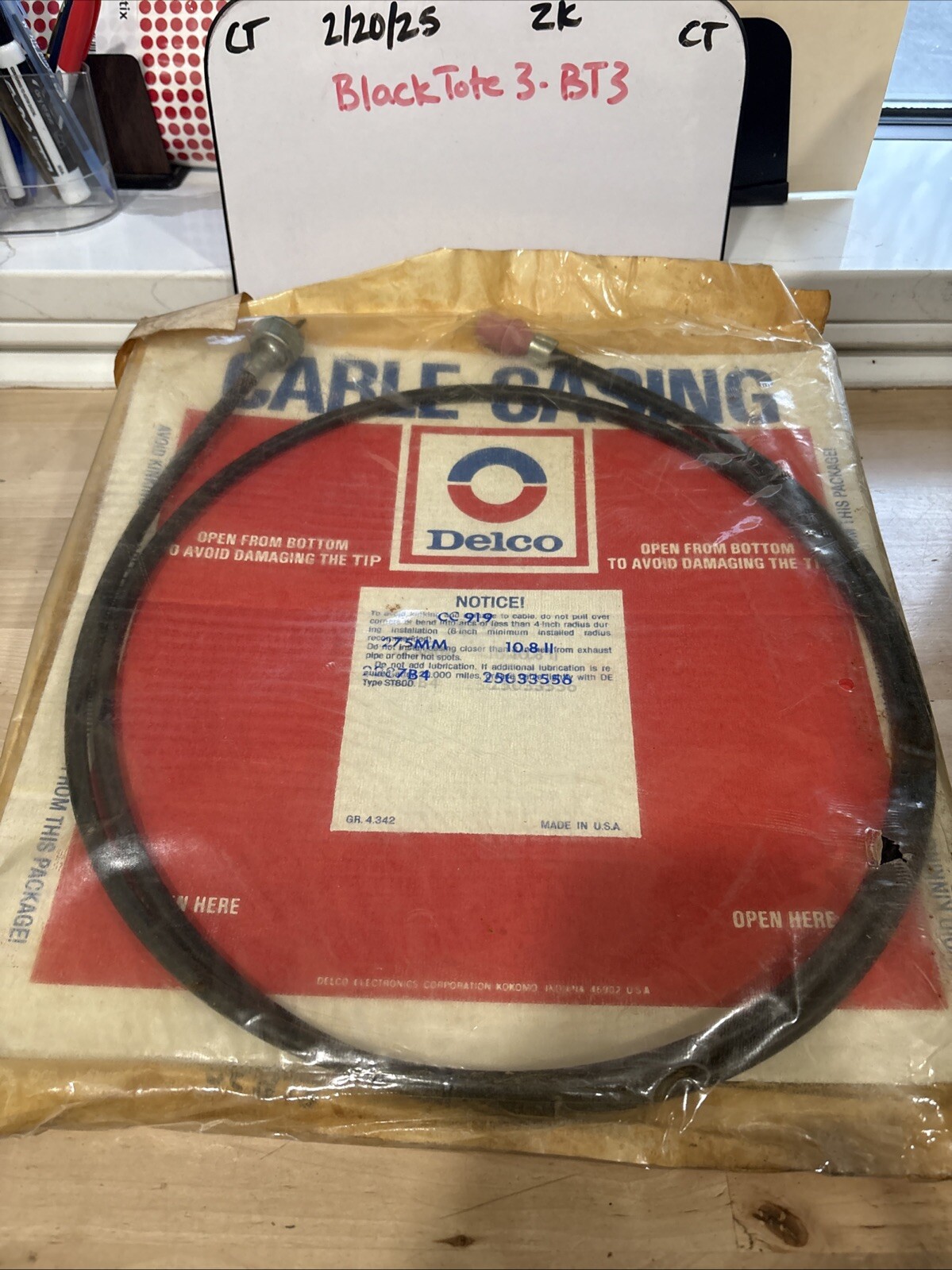 ACDelco CC919 Speedometer Cable 25033556