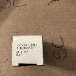 ACDelco Fog Lamp Bulb 894 GM 12450260 NOS