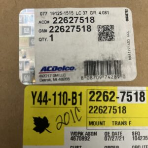 ACDelco / Genuine GM 22627518 Mount Assembly Trans Front