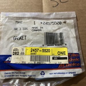 ACDelco Genuine GM 24575520 Multi Port Fuel Injection Throttle Body Gasket NOS
