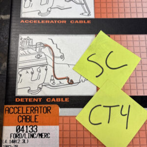 Accelerator Cable 04133 Fits Ford Lincoln Mercury 78-82 Various Models