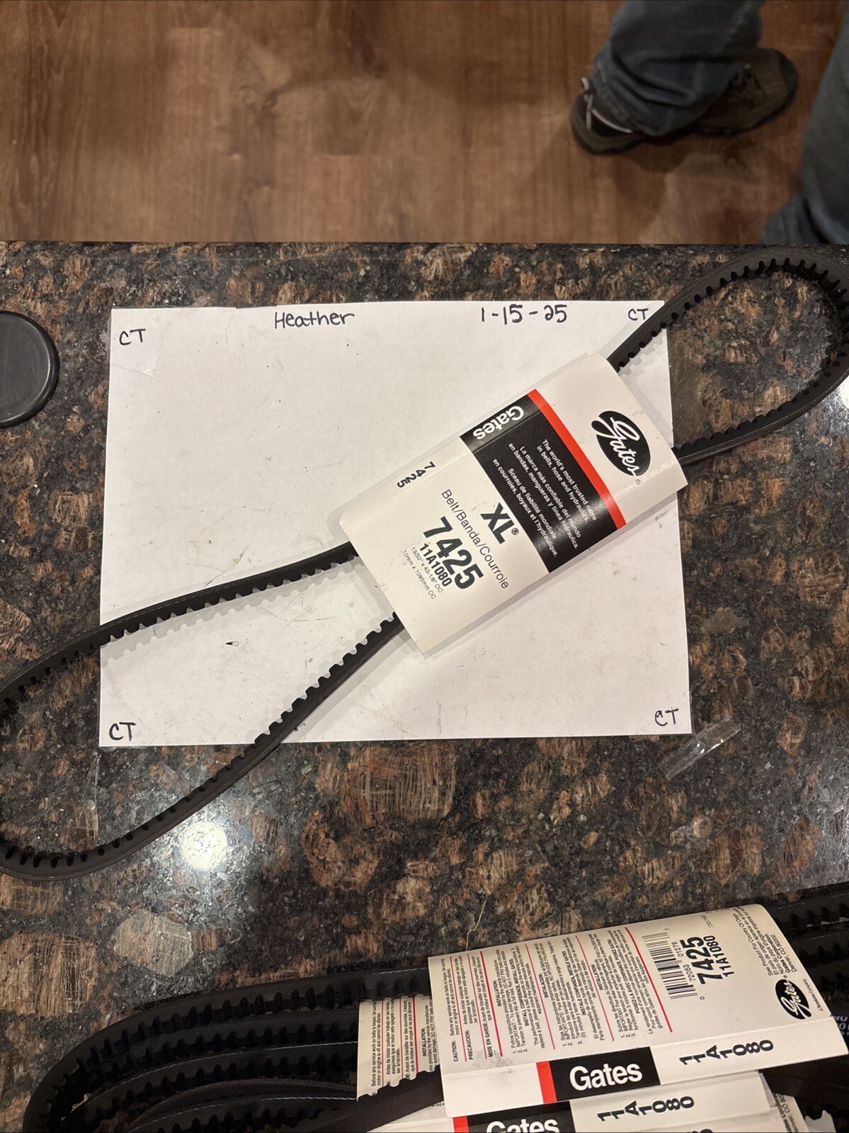 Accessory Drive Belt-High Capacity V-Belt 7425