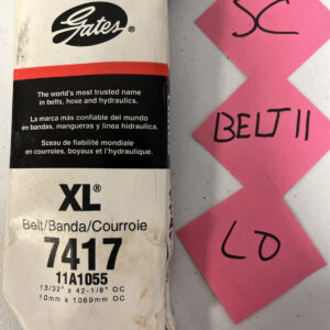 Accessory Drive Belt-High Capacity V-Belt(Standard) Gates 7417 XL