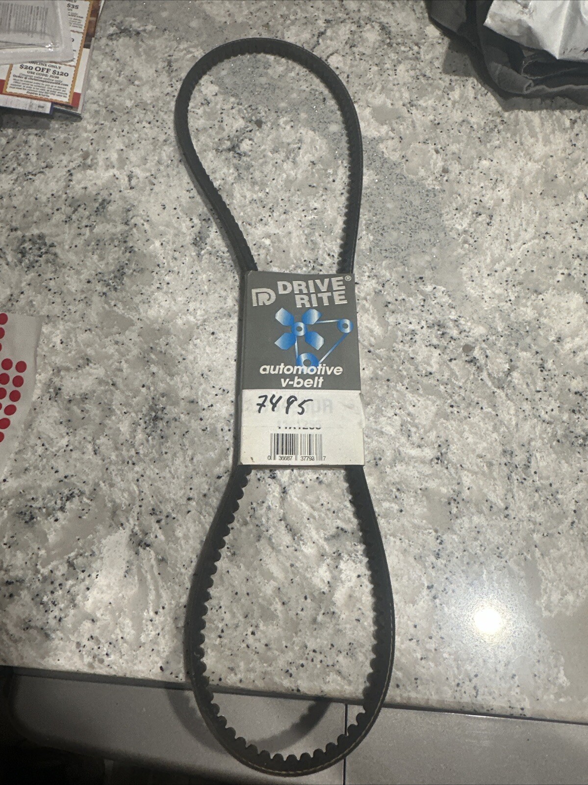 Accessory Drive Belt-VIN: Y Drive-Rite 15495DR