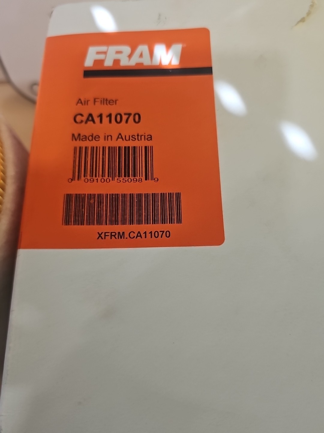 Air Filter-Extra Guard Fram CA11070 - Image 3