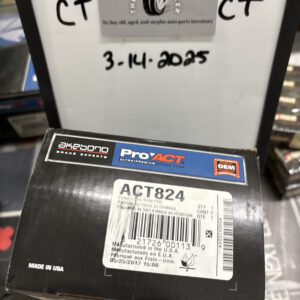 Akebono ACT824 Front Disc Brake Pad Set 1999-2005 Ford Super Duty Excursion NOS