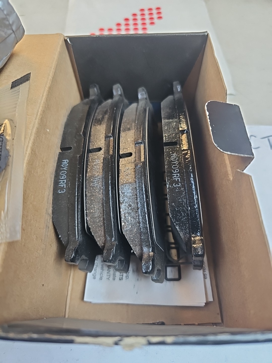 Akebono ACT889 Akebono ProACT Ultra Premium Ceramic Disc Brake Pad Kit - Image 4