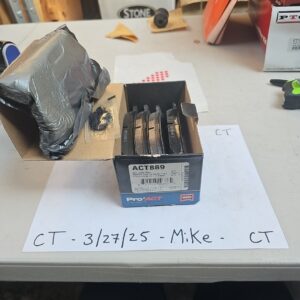 Akebono ACT889 Akebono ProACT Ultra Premium Ceramic Disc Brake Pad Kit