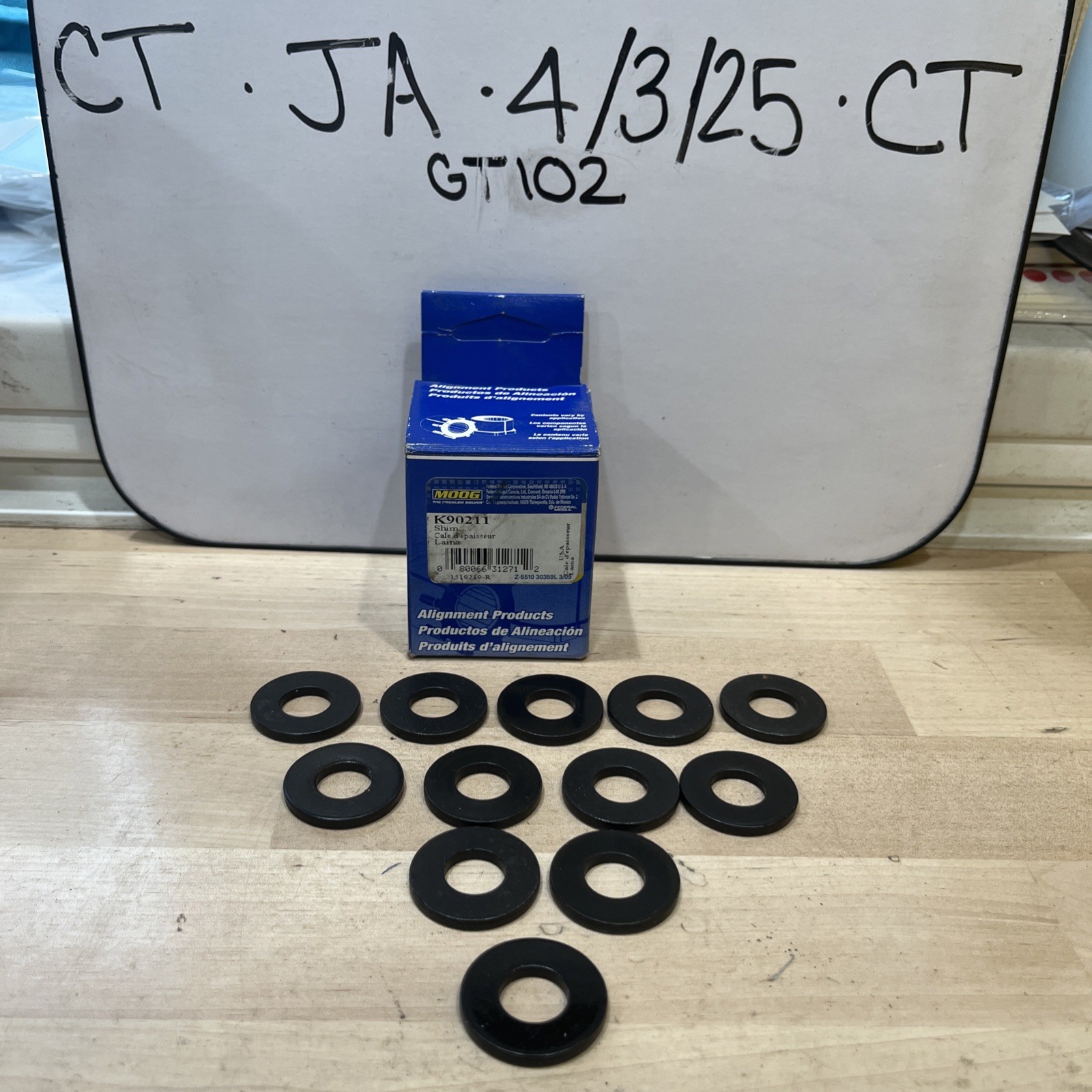 Alignment Caster / Camber Shim-camber Shim Moog K90211