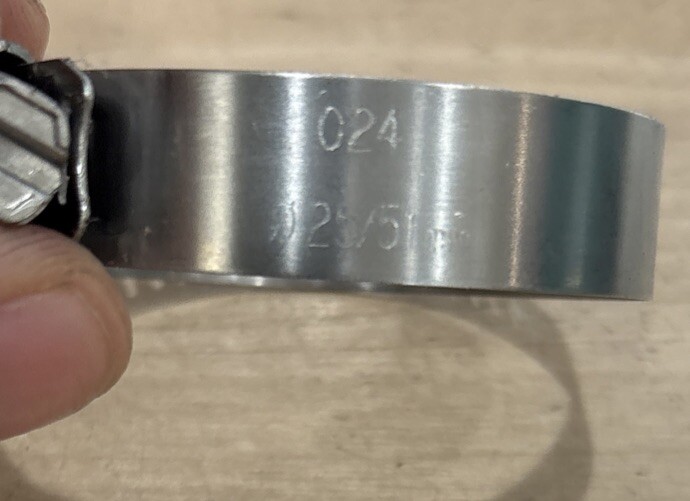 All Stainless Steel Hose Clamp #24 25/51mm - Image 3