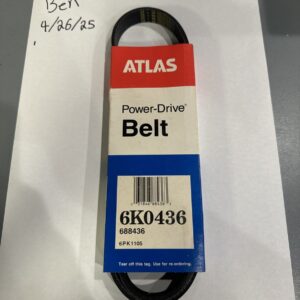 Atlas Power Drive Belt 6k0436