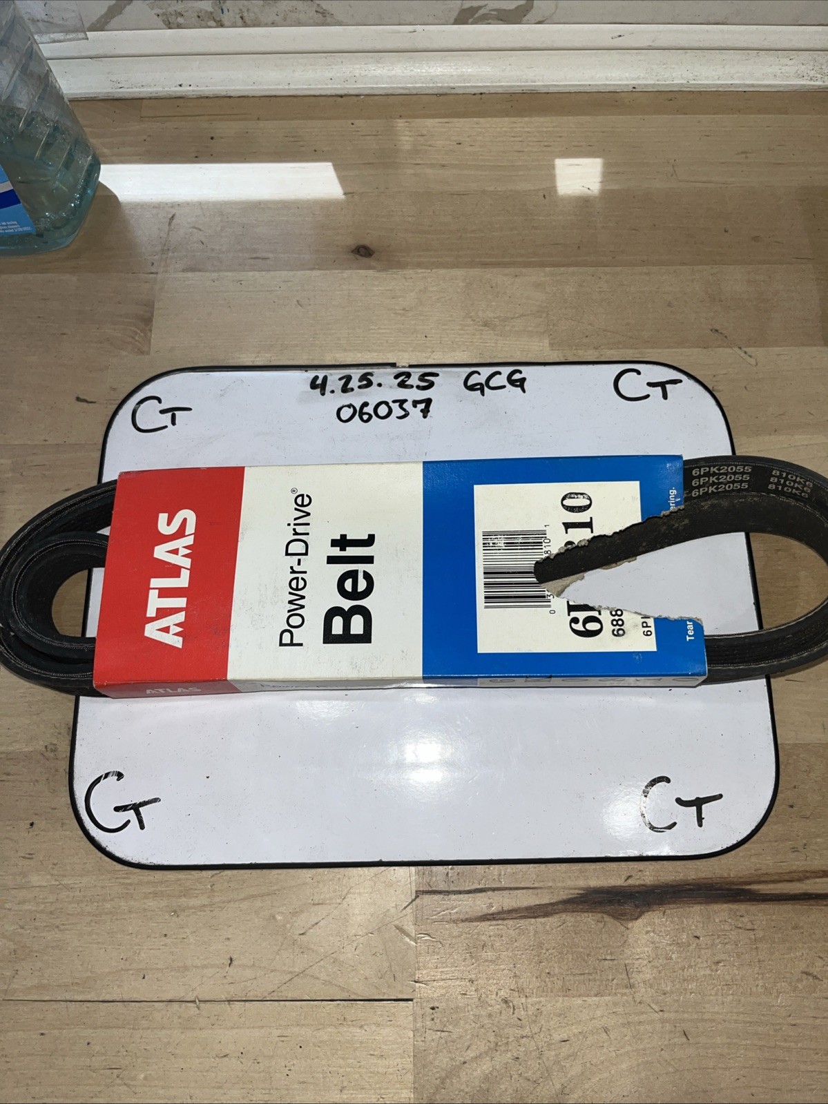 Atlas Power Drive Belt 6k0810