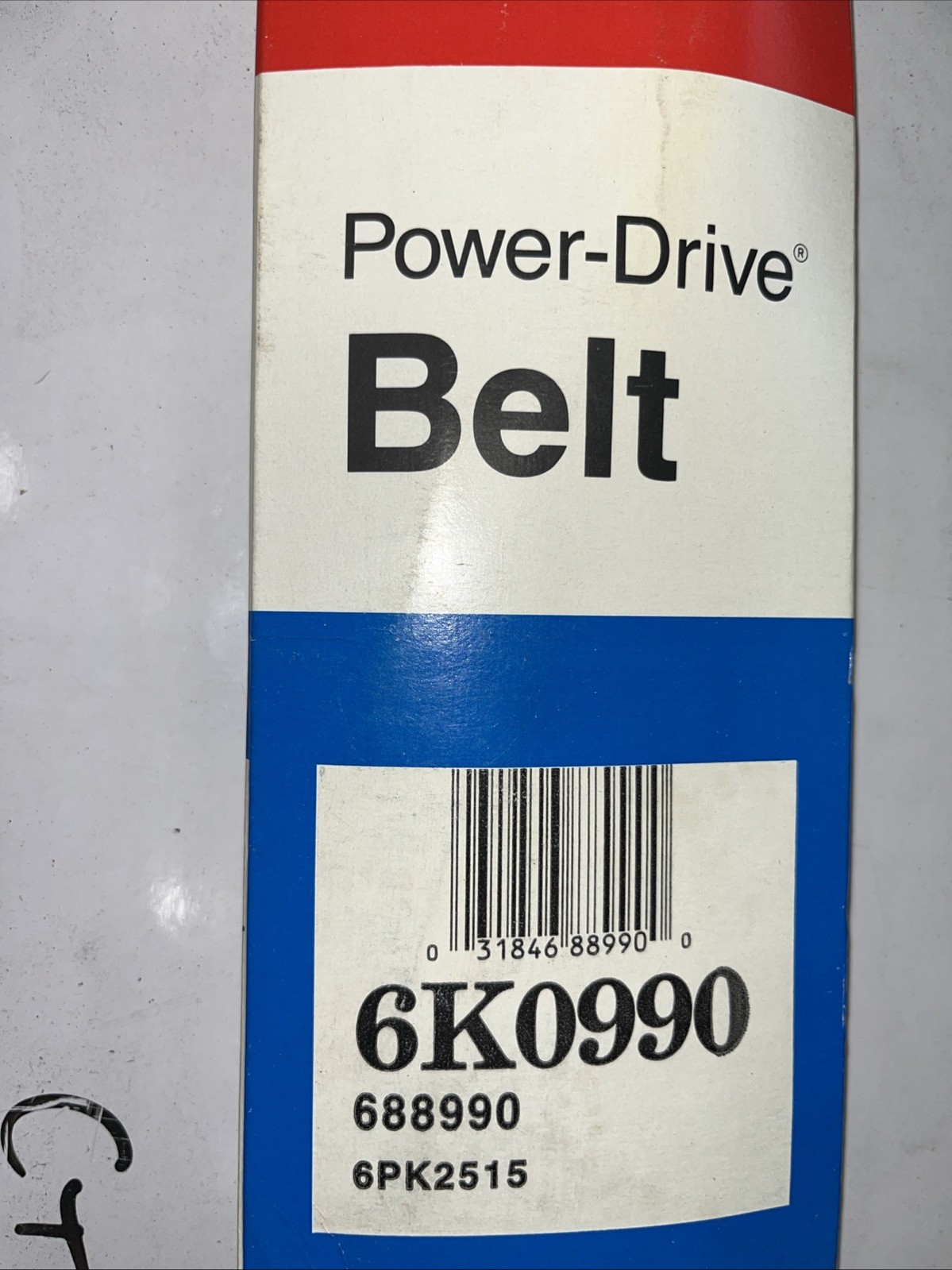 Atlas Power Drive Belt 6k0990 (6pk2515) - Image 3