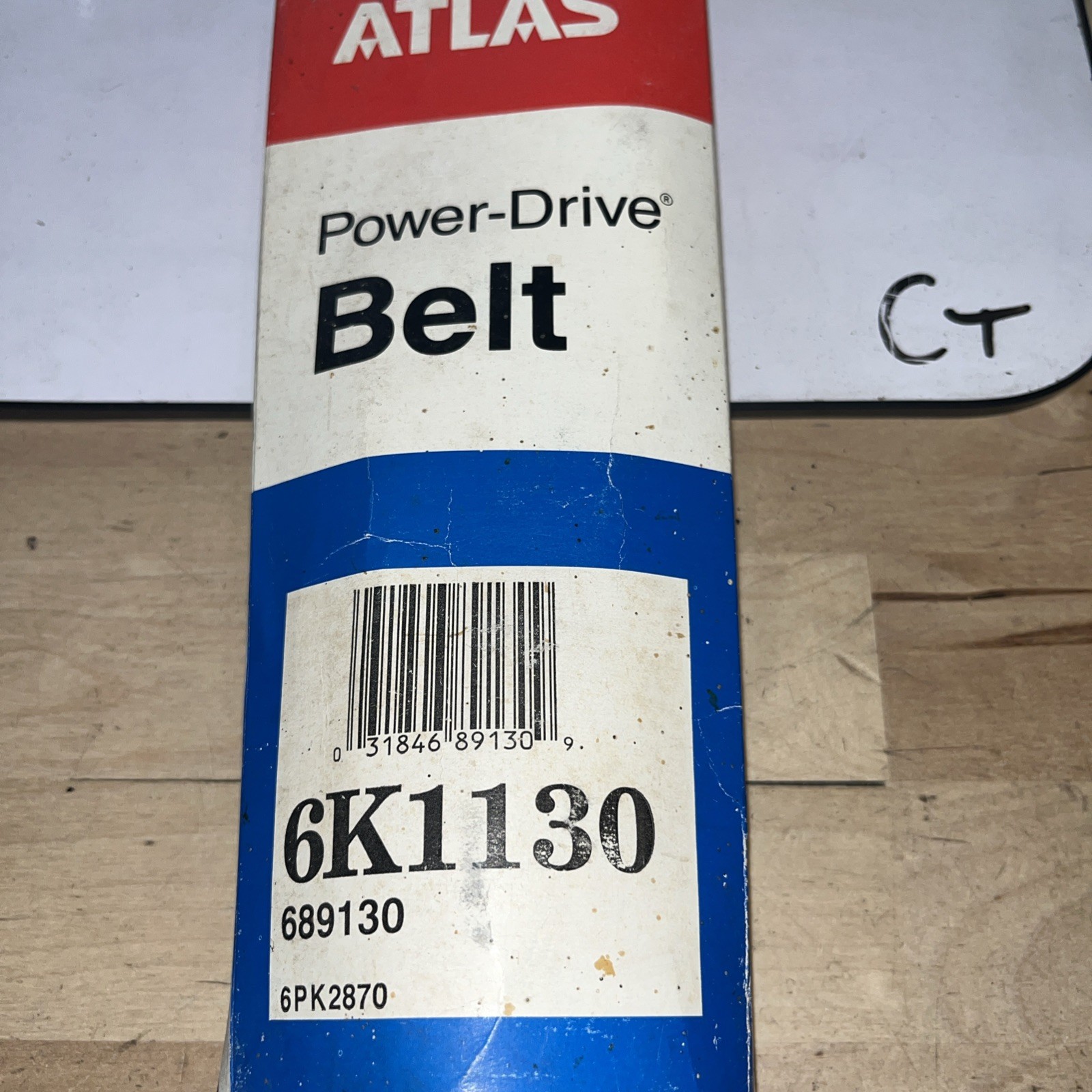 Atlas Power Drive Belt 6k1130 - Image 3