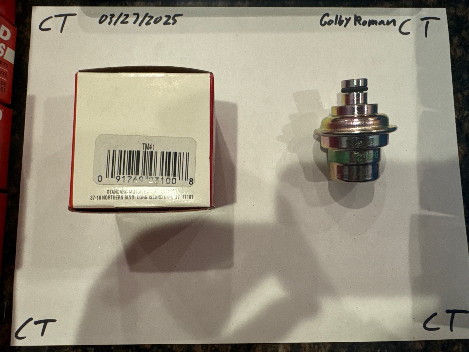 Automatic Transmission Modulator Valve Standard TM-41 - Image 3