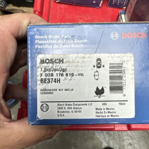 BE374H Bosch Brake Pad Sets 2-Wheel Set Rear for Honda Fit Acura Integra CRX