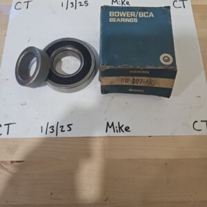 BOWER/BCA NOS BEARING RW507A / RW507AR With Lock Ring Made In USA