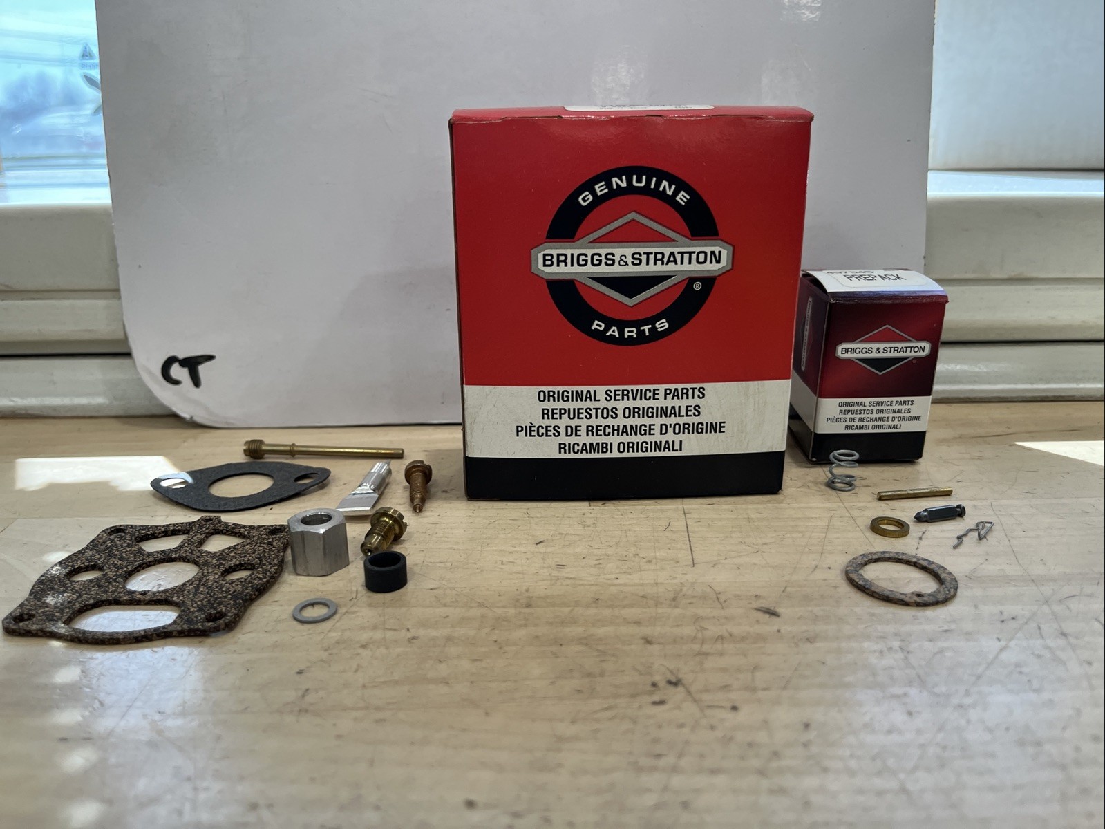 BRIGGS & STRATTON CARB KIT. Part No. 291691 D70 - Image 3