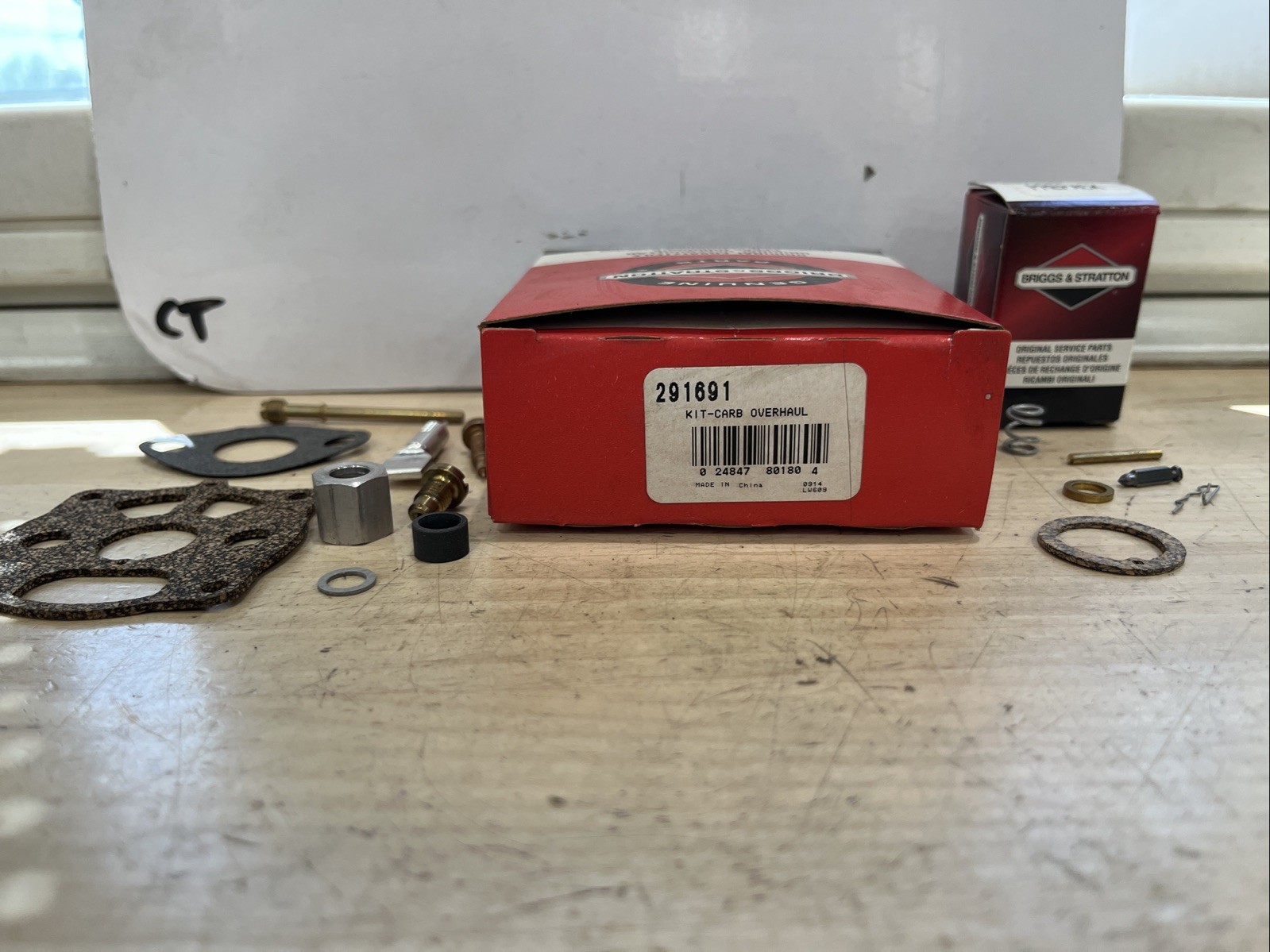 BRIGGS & STRATTON CARB KIT. Part No. 291691 D70 - Image 4