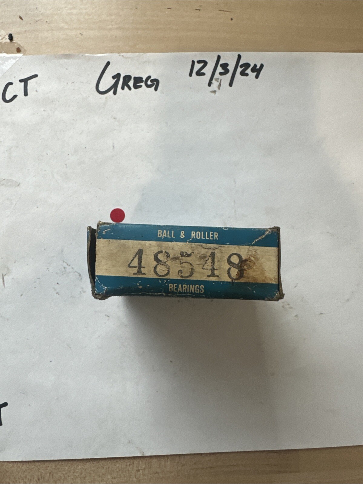 Ball & Roller Bearings 48548