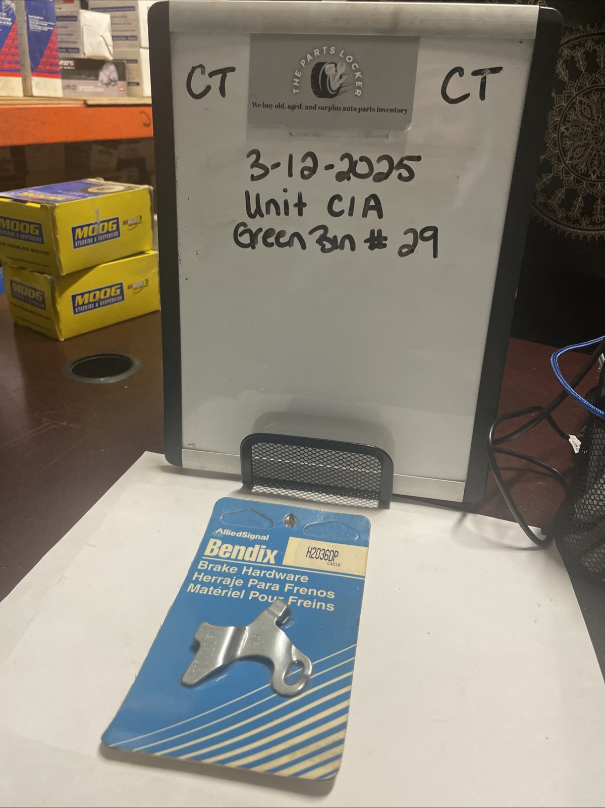 Bendix H2036DP Brake Hardware