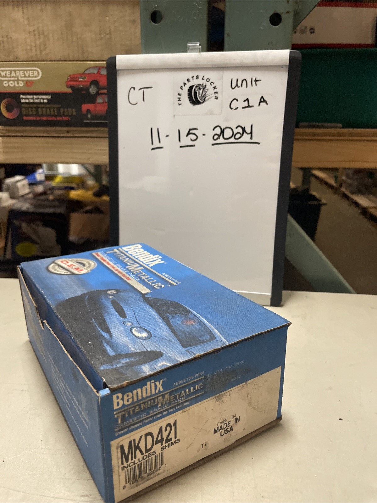 Bendix TitaniuMetallicII Brake Pads MKD421