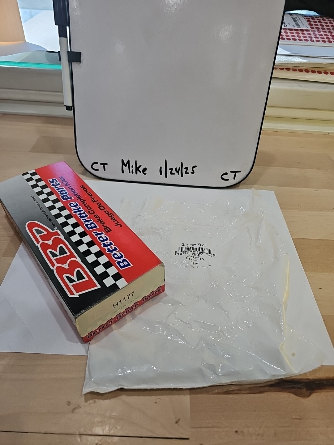 Better Brake H1177 (1177K)Drum Brake Shoe C-Washer Pin Lock Hold Down Pin