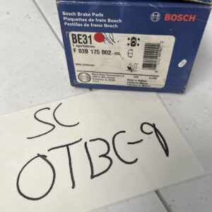 Bosch BE31 Brake Pads Rear (NIB) / F03B175002-H9L (NAO ceramic)