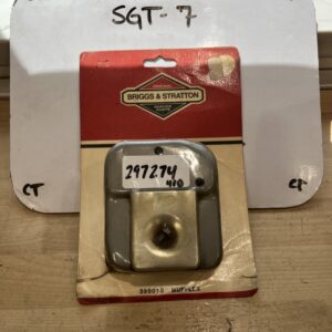 Briggs & Stratton 297274 Muffler/Exhaust w/ Hardware (410) (2 Dif Packaging)