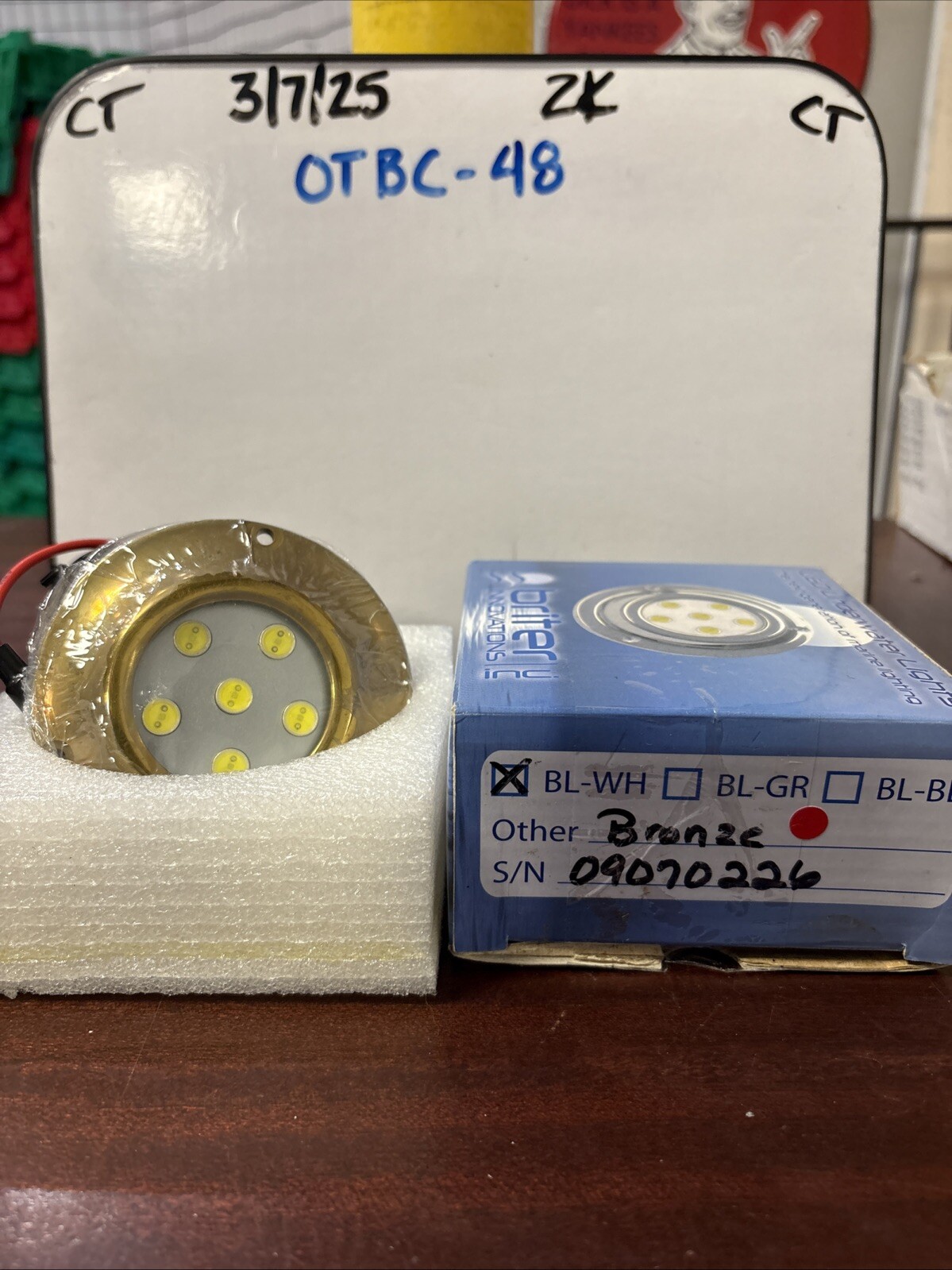 Briter Innovations LED Underwater Light BL-WH Bronze Casing 09070226 - Image 3