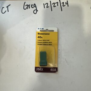 Bussman Female Maxi Fuse, Green, 40A