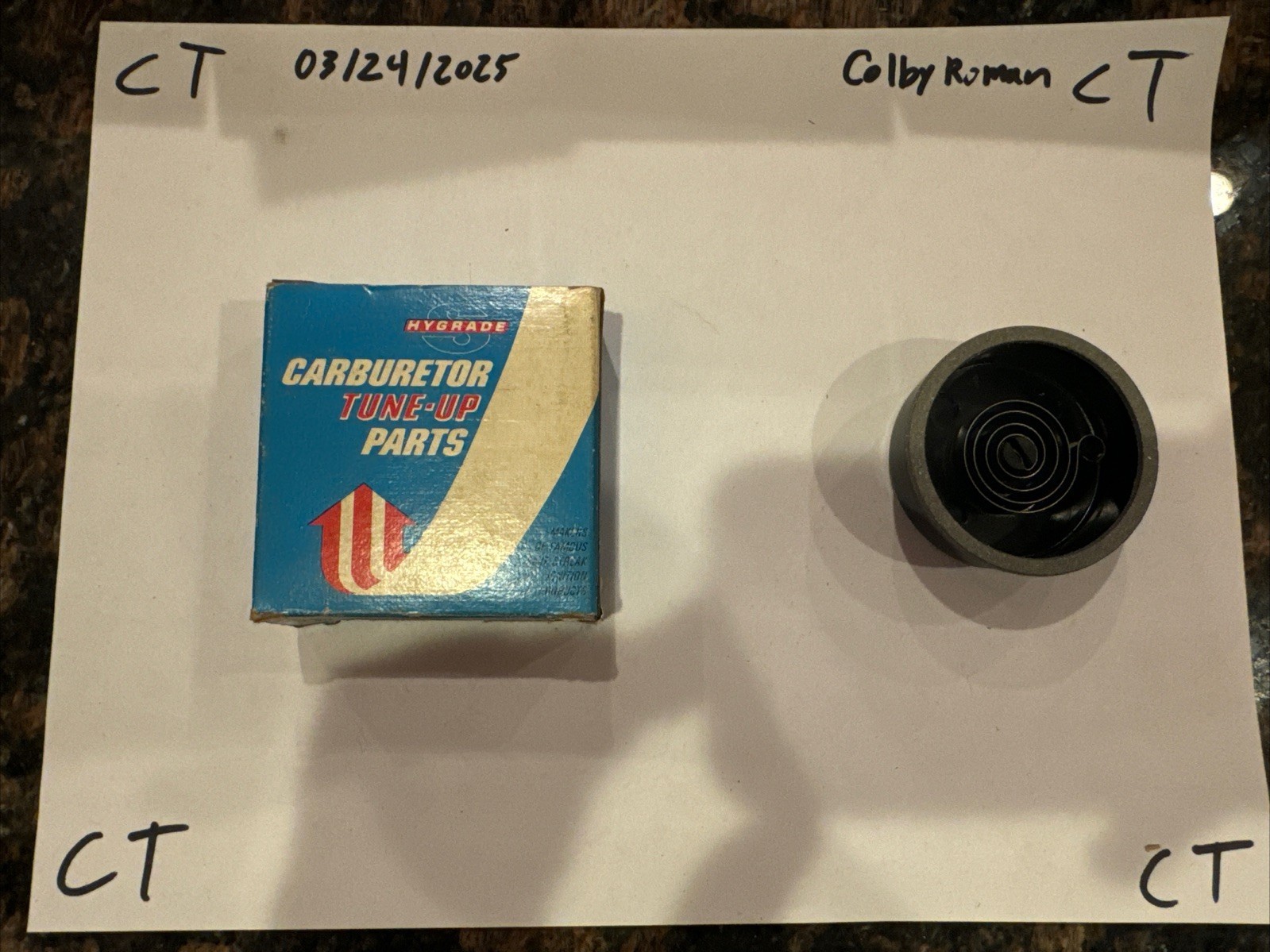 Carburetor Choke Thermostat Standard CV107