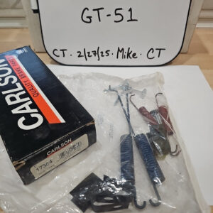 Carlson 17364 Drum Brake Hardware Kit - Sealed Bag New Old Stock -