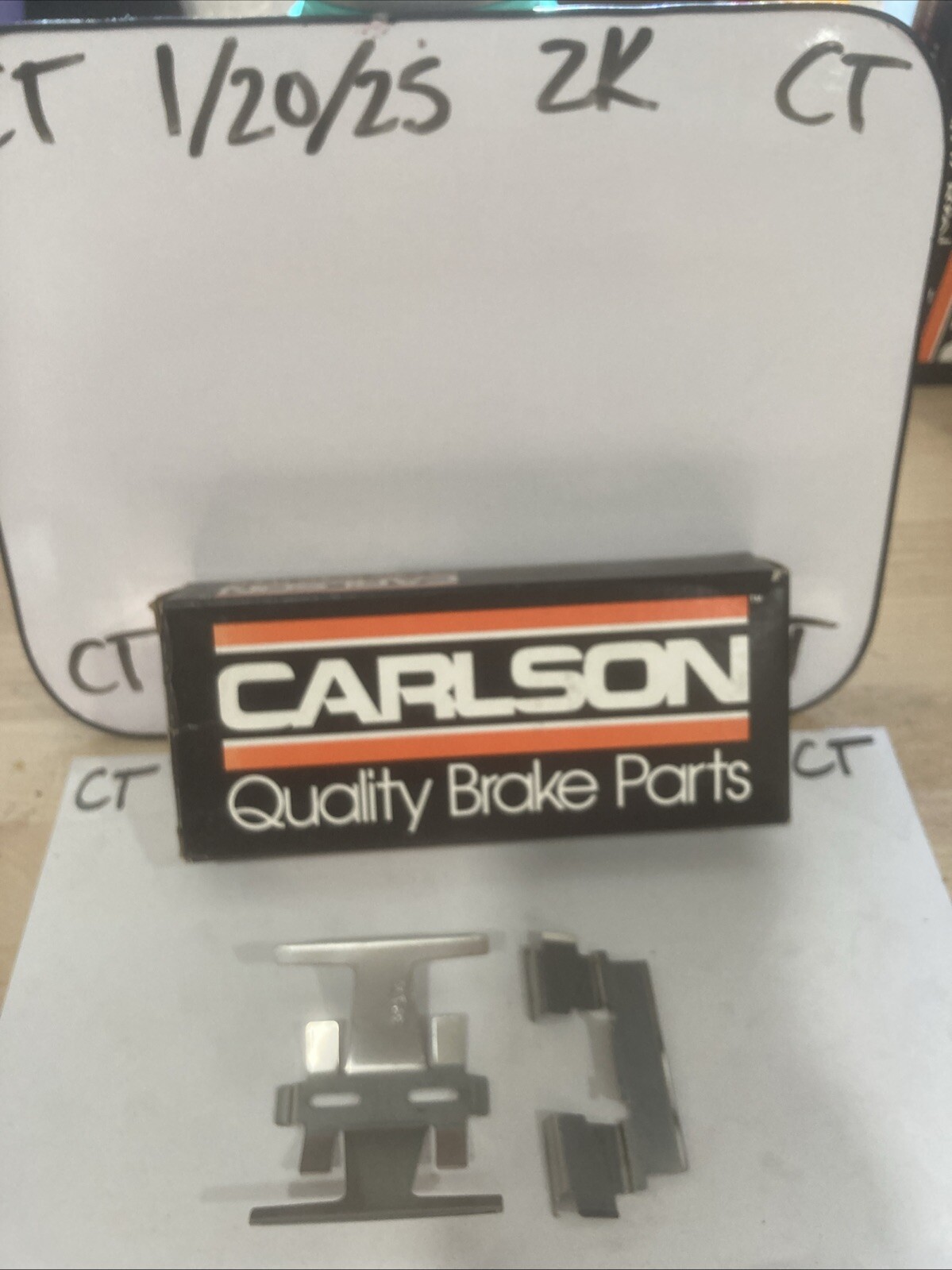 Carlson Disc Brake Hardware Kit for 90-93 Accord 13239 (incomplete Kit See Pic)