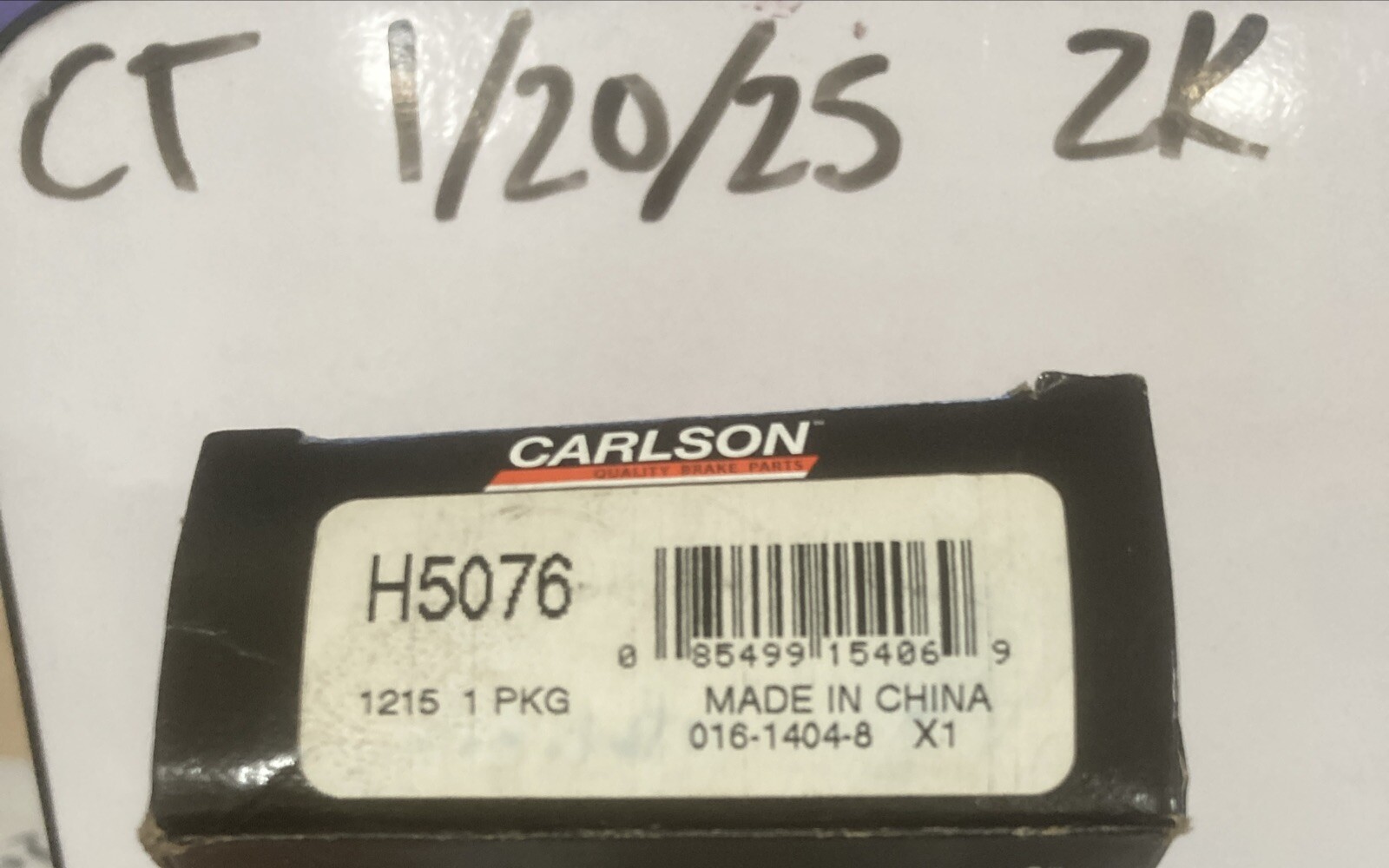 Carlson H5076 Disc Brake Caliper Guide Pin Kit - Image 4