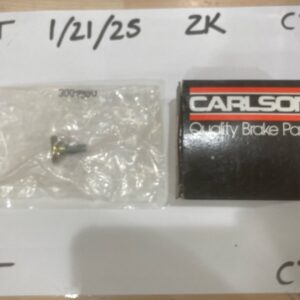Carlson Quality Brake Parts H5010 Disc Housing Bolt