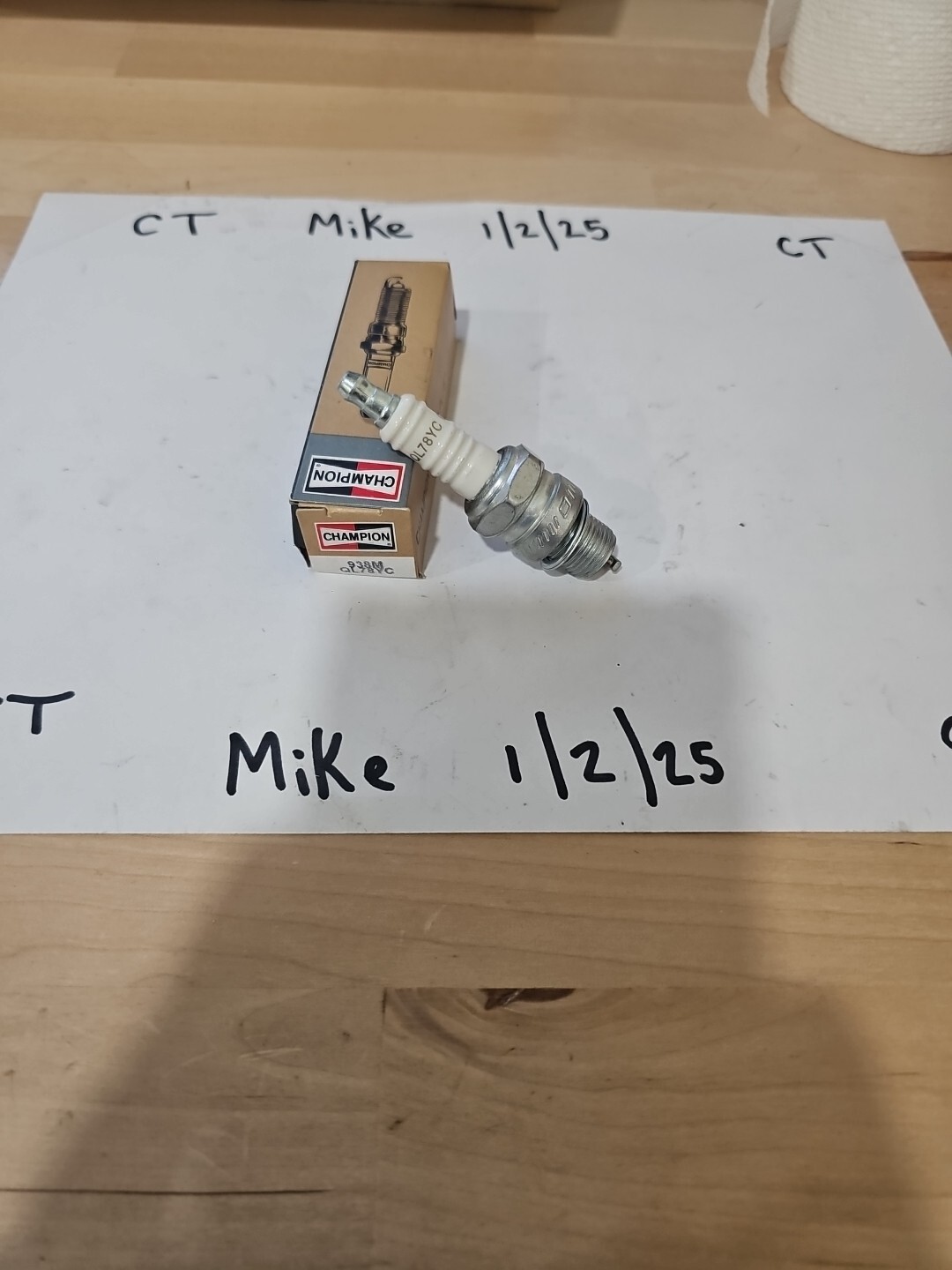 Champion 938M Marine Spark Plug QL78YC