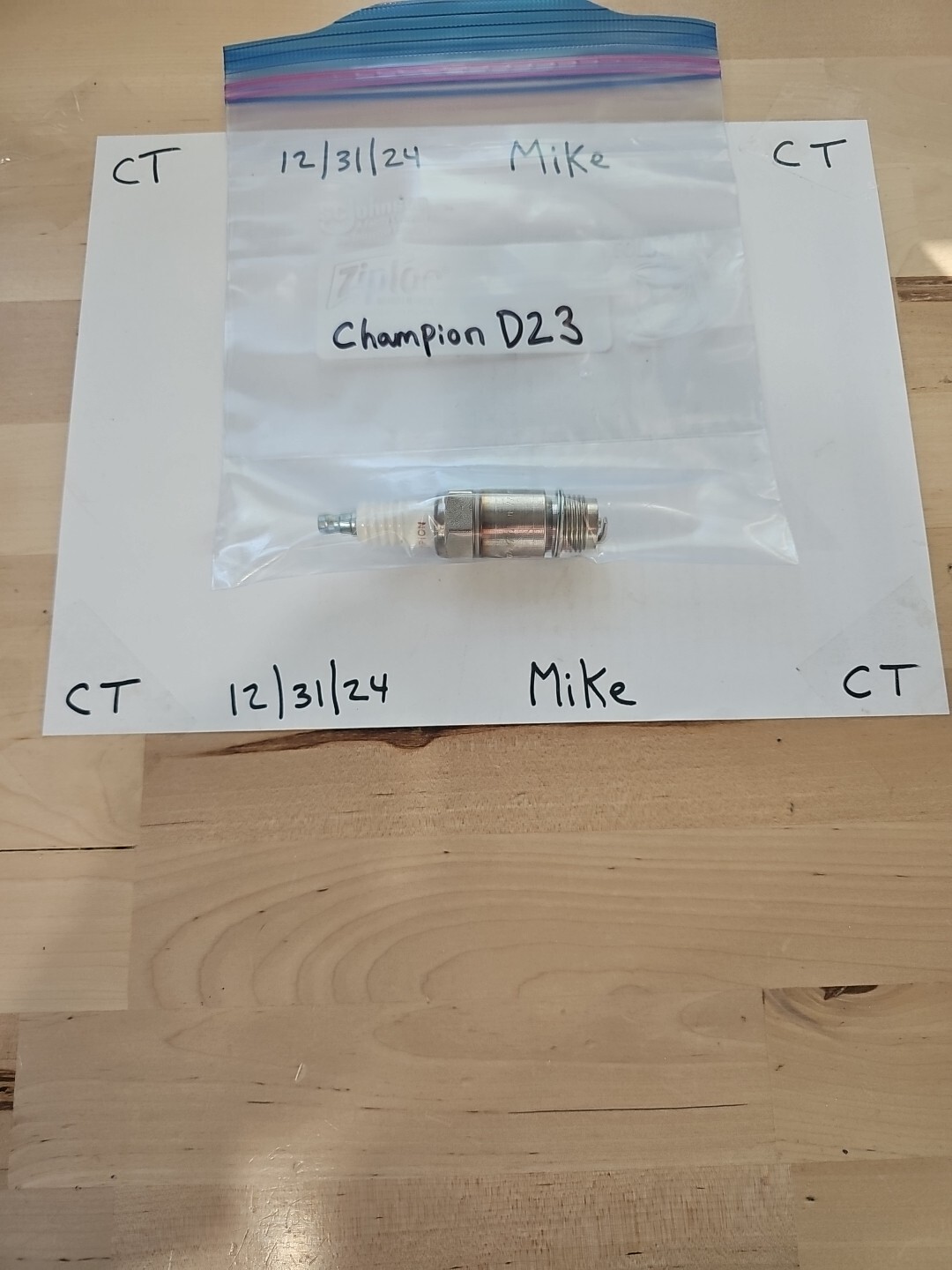 Champion Spark Plug Ignition- D23 - Image 5