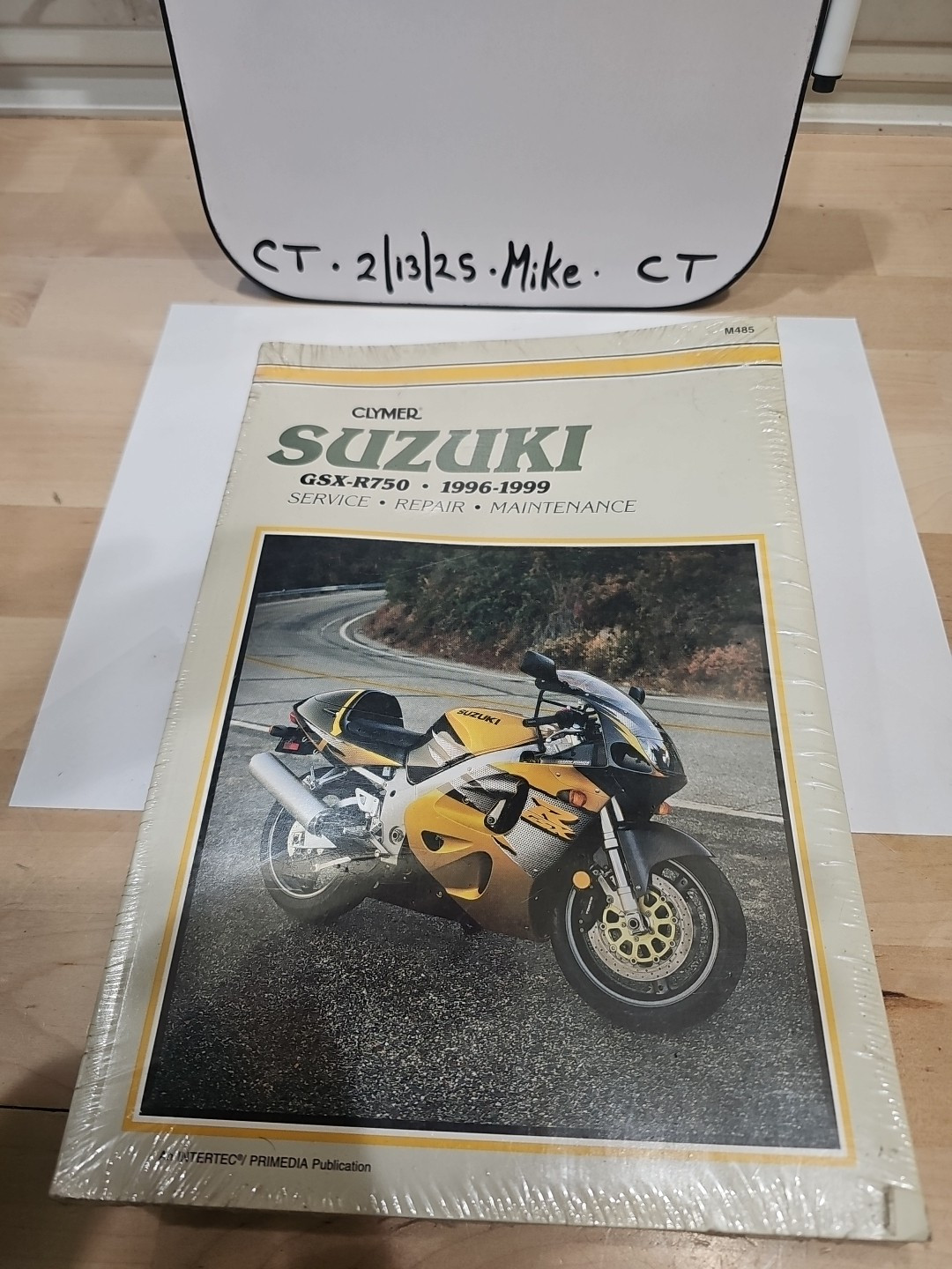 Clymer Repair Service Shop Manual Vintage Suzuki GSX-R750 96-99