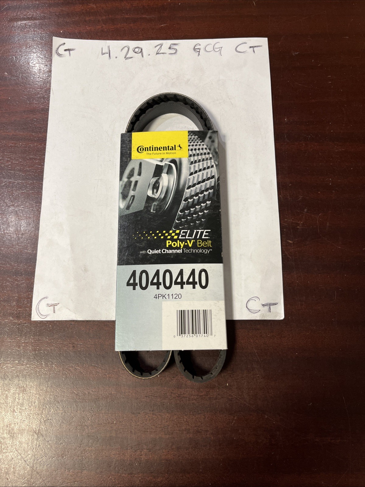 Continental 4040440 Serpentine Belt for Olds 4 Runner J2000 Audi Q8 Odyssey CL