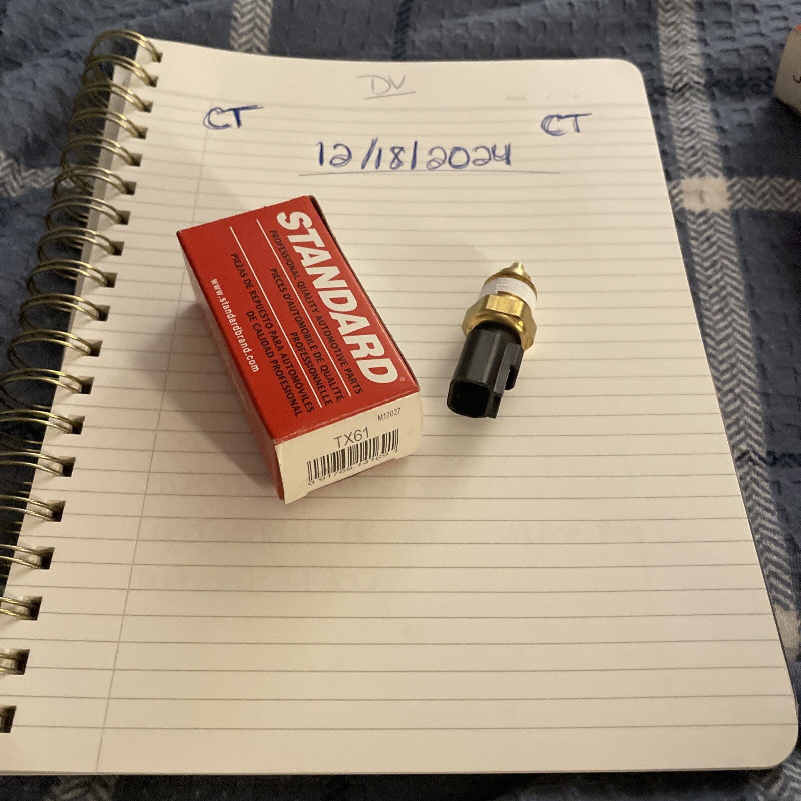 Coolant Temp Sensor Standard Motor Products TX61