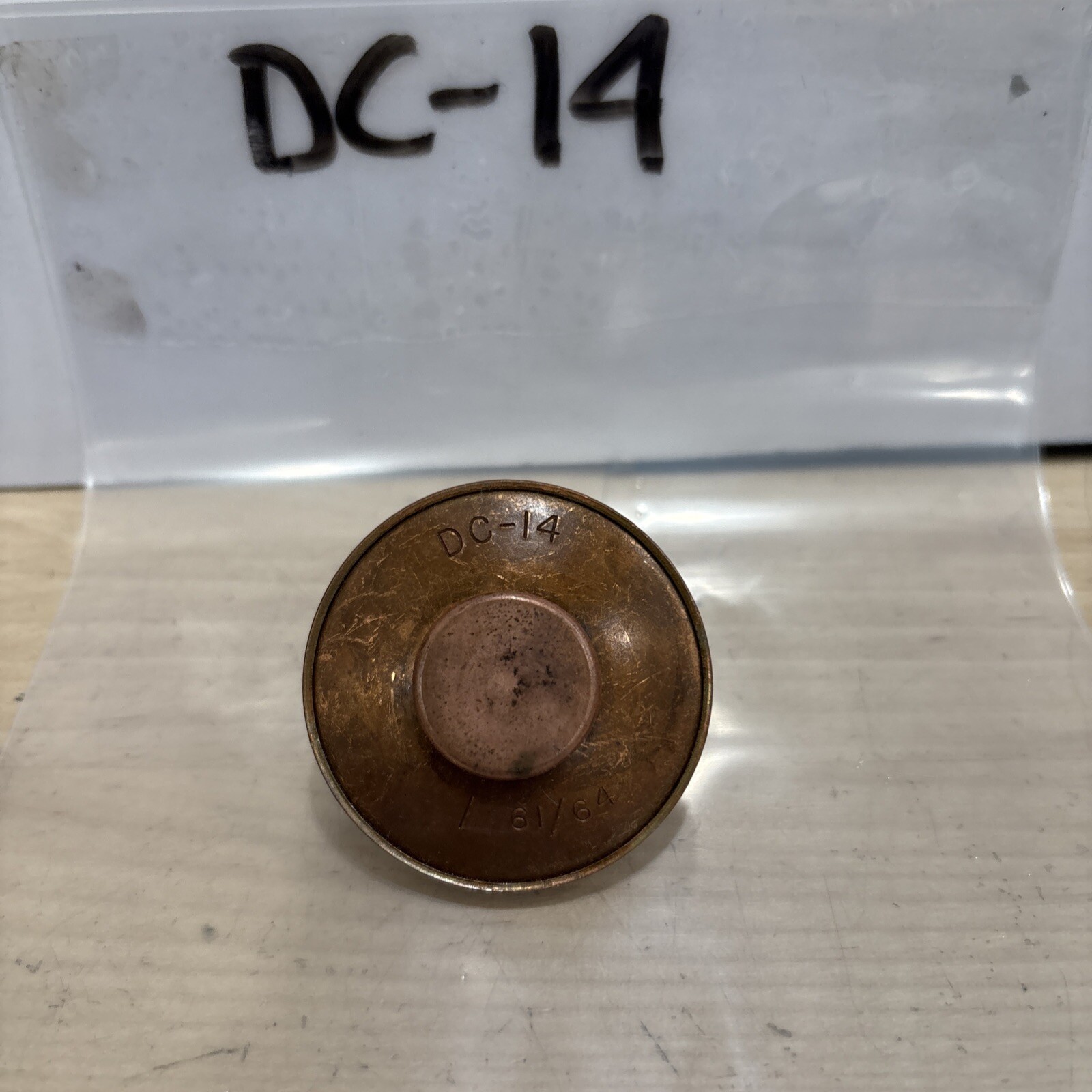 Copper Expansion Plug, 61/64", Dorman # DC-14 - Image 3